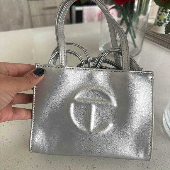 Telfar Metallic Mini Bag - Picture 2 of 3
